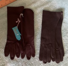 2 Vintage Pair Women's Gloves Mojud Doecrest Anrow One Size Fits All