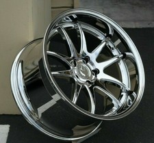 19 Aodhan Ds02 Wheels 19x11 5x114.3 15 Deep Dish Vacuum Chrome Rims Set 4 19 Aodhan Ds02 Wheels 19x11 5x114.3 15 Deep Dish Vacuum Chrome Rims Set 4