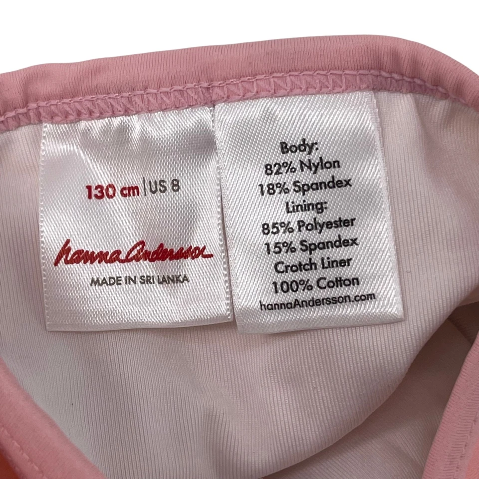 Hanna Andersson Swimsuit Bottom Mermaid Pink Girls Size 8 Bikini Bottom Swimwear - Image 4 of 4