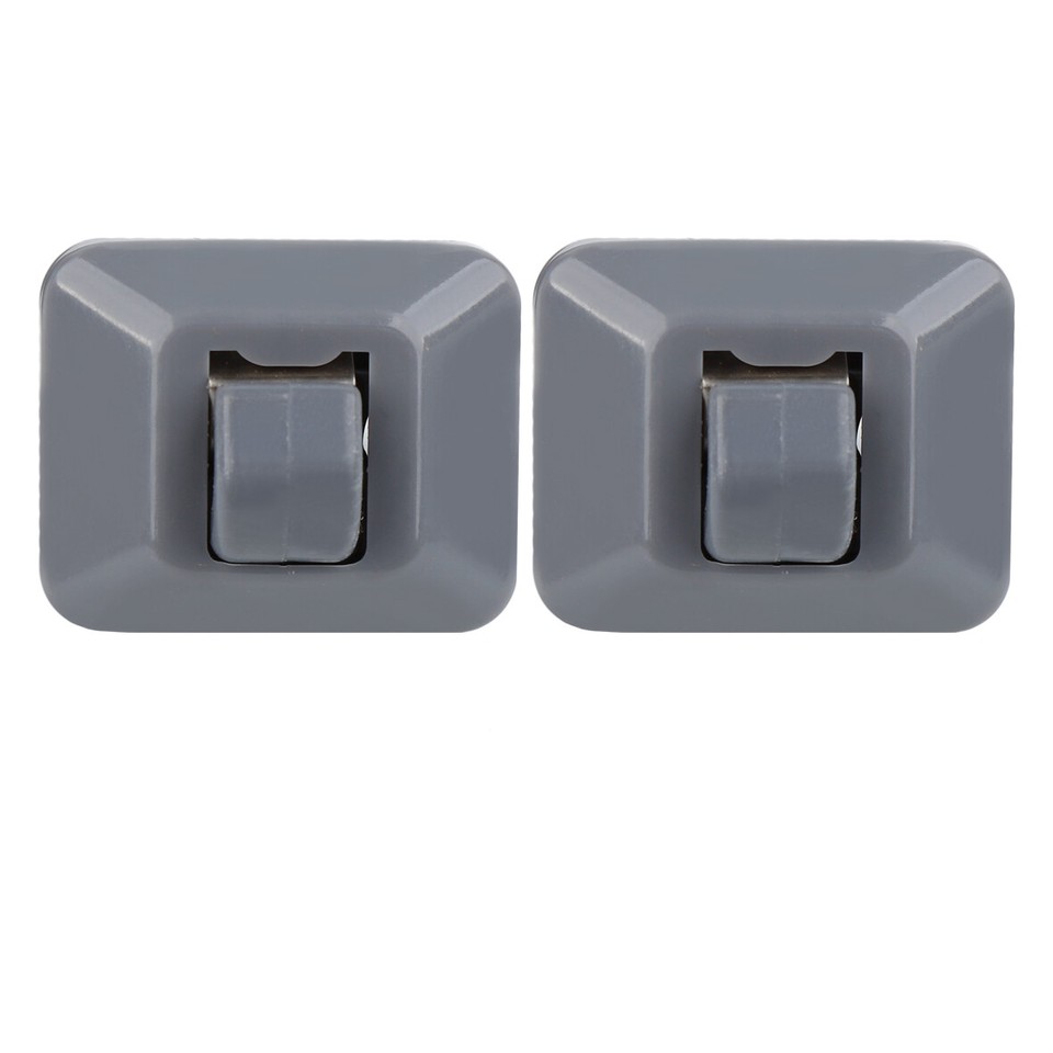 2Pcs Sun Visor Clips For Audi A4 A5 A7 Q3 Q5 B6 B7 B8 S4 S5 TT 8U0857562A Grey - Foto 4