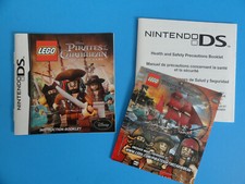 NINTENDO DS LEGO DISNEY PIRATES OF THE CARIBBEAN INSTRUCTION MANUAL NO GAME