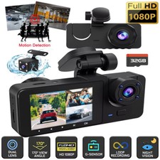 Camera 4K Front and Rear Dash Cam Built-In WiFi GPS Parking Mode G-Sensor Video