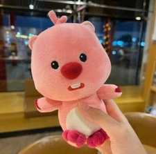 20CM Cartoon Beaver Loopy Plush Doll Korea Figure Pororo Series Soft Toy Gifts