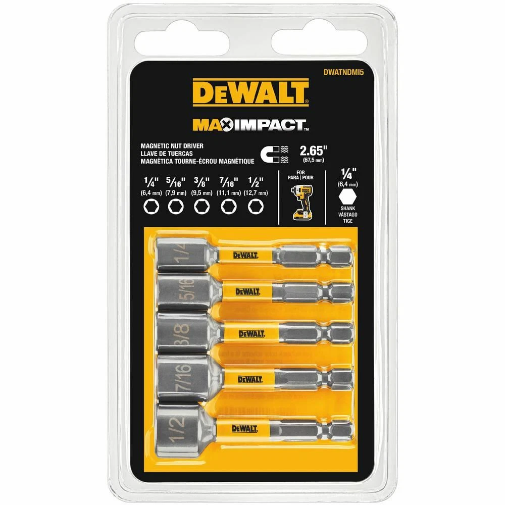Dewalt magnetic nut driver clearance