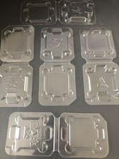 LOT 10PCS Intel CLAM SHELL LGA1150/1151/1155/1156 CPU PROTECTIVE CASE