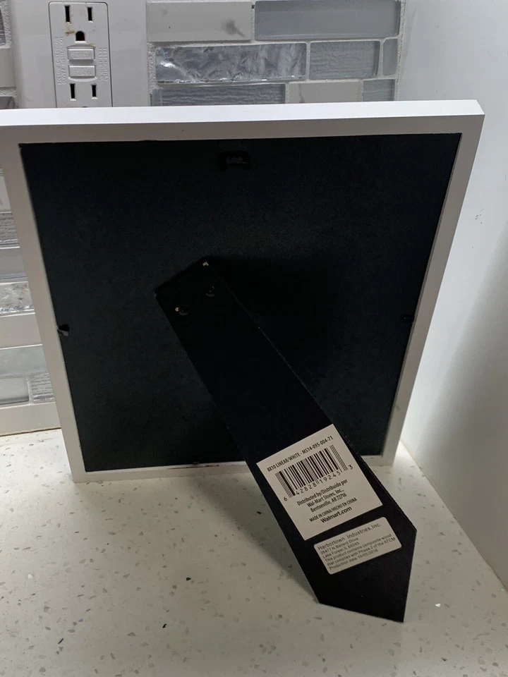 Marco de fotos (8 × 10) blanco clásico pilares Foto 2 de 4