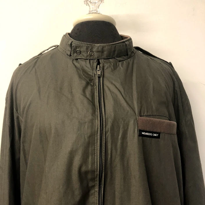 Gray members only jacket sale