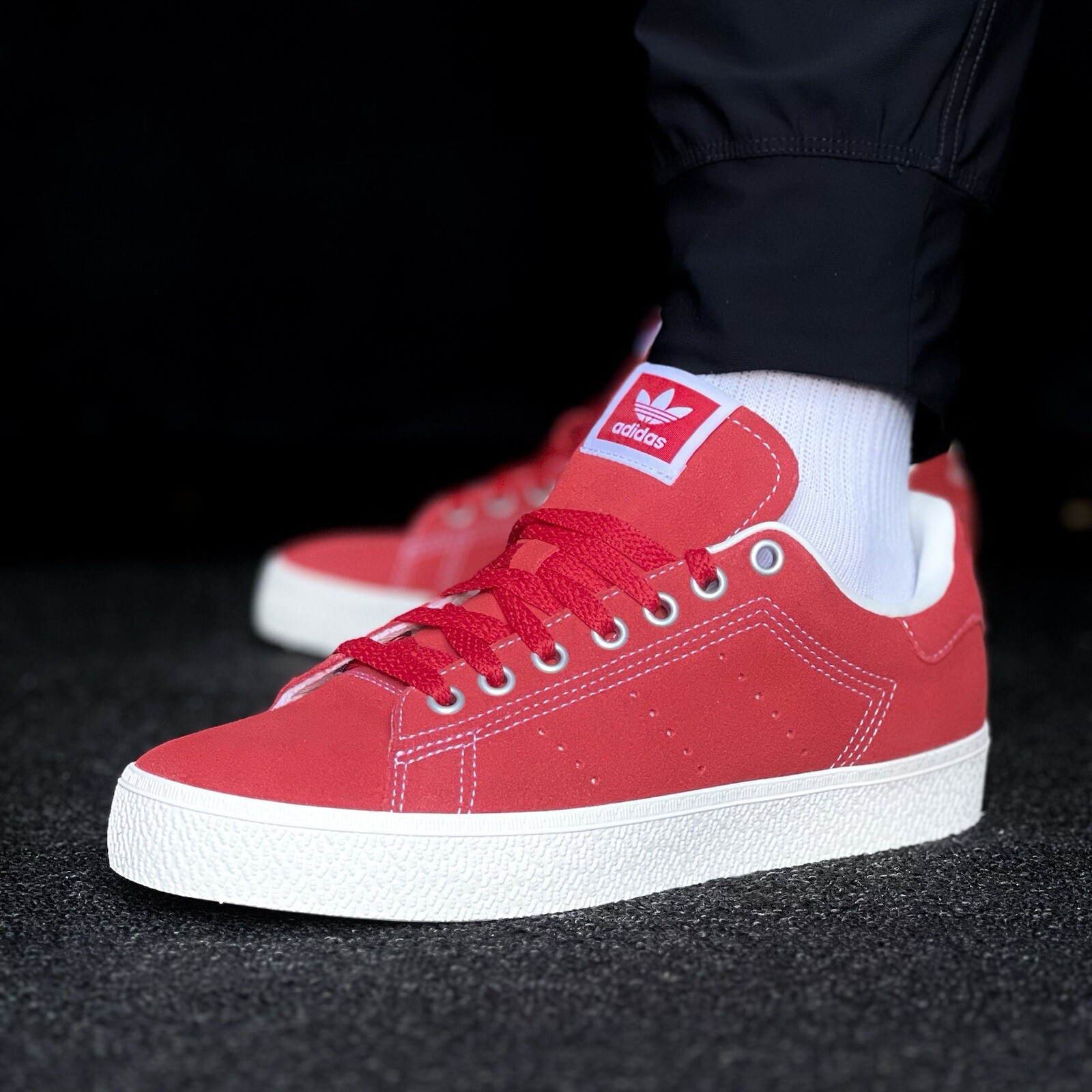 Оригинальная мужская обувь Adidas Stan Smith, спортивные кроссовки-кроссовочки #044