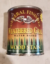 General Finishes Weathered Gray Water Base Stain Old stock (Quart)