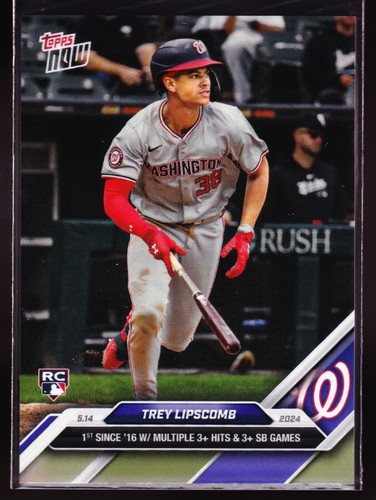 2024 Topps Now 192 Trey Lipscomb