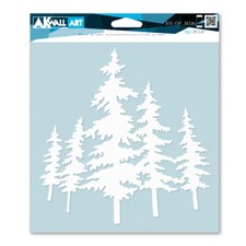 Spruce Trees Forest - Vinyl Decal Outdoor Weatherproof