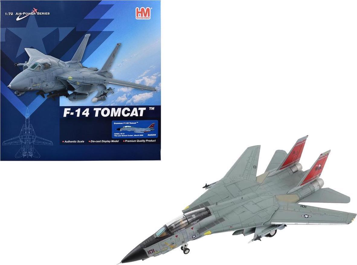 Grumman F-14D Tomcat Fighter Aircraft VF-31 Tomcatters The