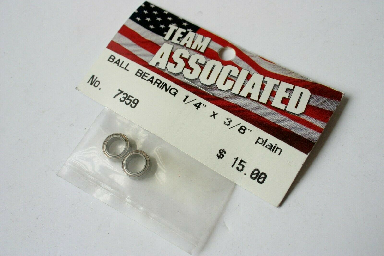 Team Associated RC10T3 1/3"" x 3/8"" Plain Ball Bearings (2) - AS 7359 RC10T T3