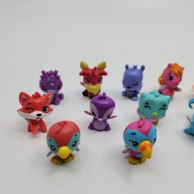 Lot of 12 Common Hatchimals Colleggtibles Foxfin Girreo Toucoo Dolfinch