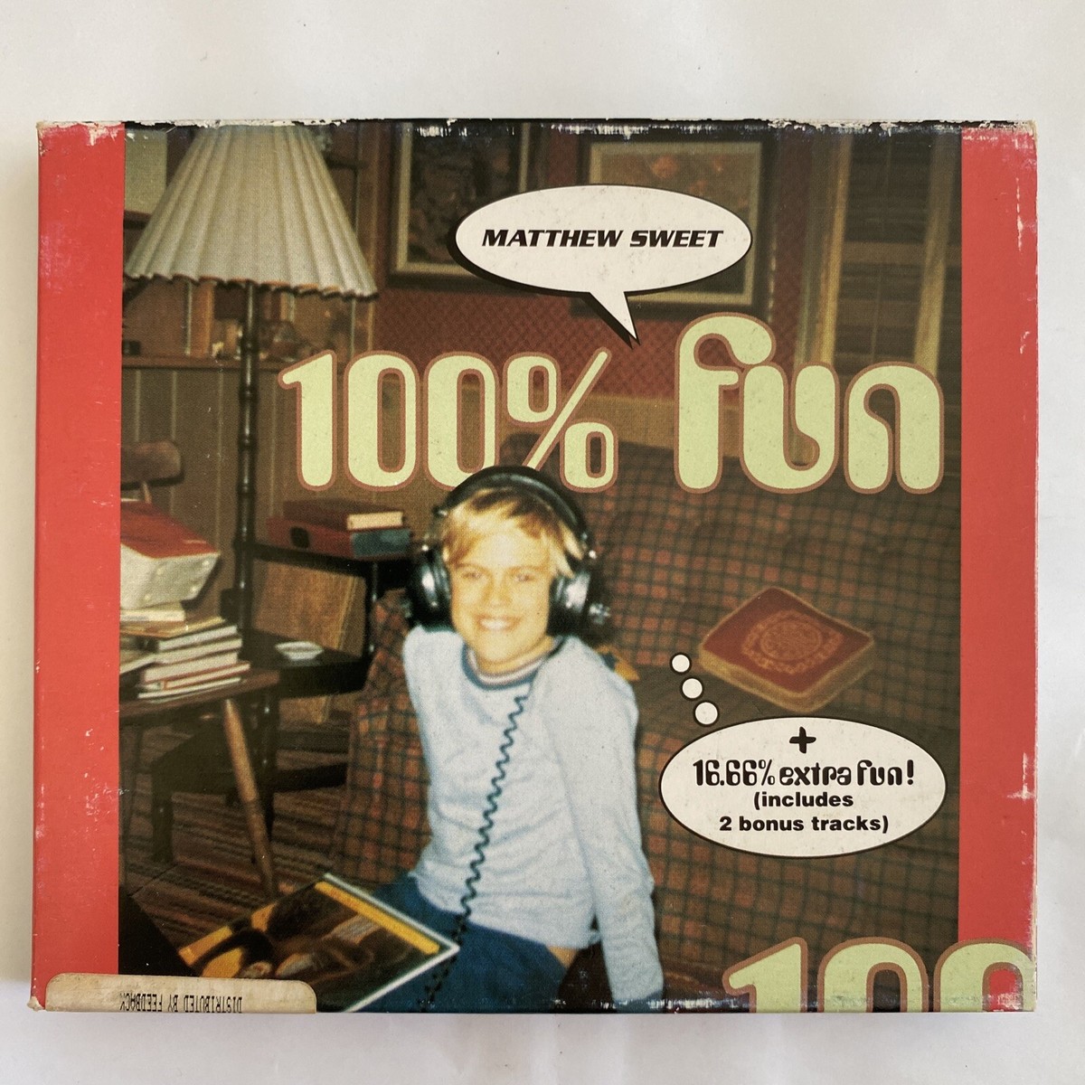 Matthew Sweet : 100% Fun Deluxe (CD, 1995, Zoo Entertainment
