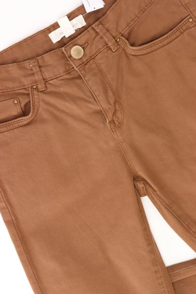 ✅ Springfield Five-Pocket-Hose Hose für Damen Gr. 36, S braun aus Baumwolle ✅ - Bild 4 von 4