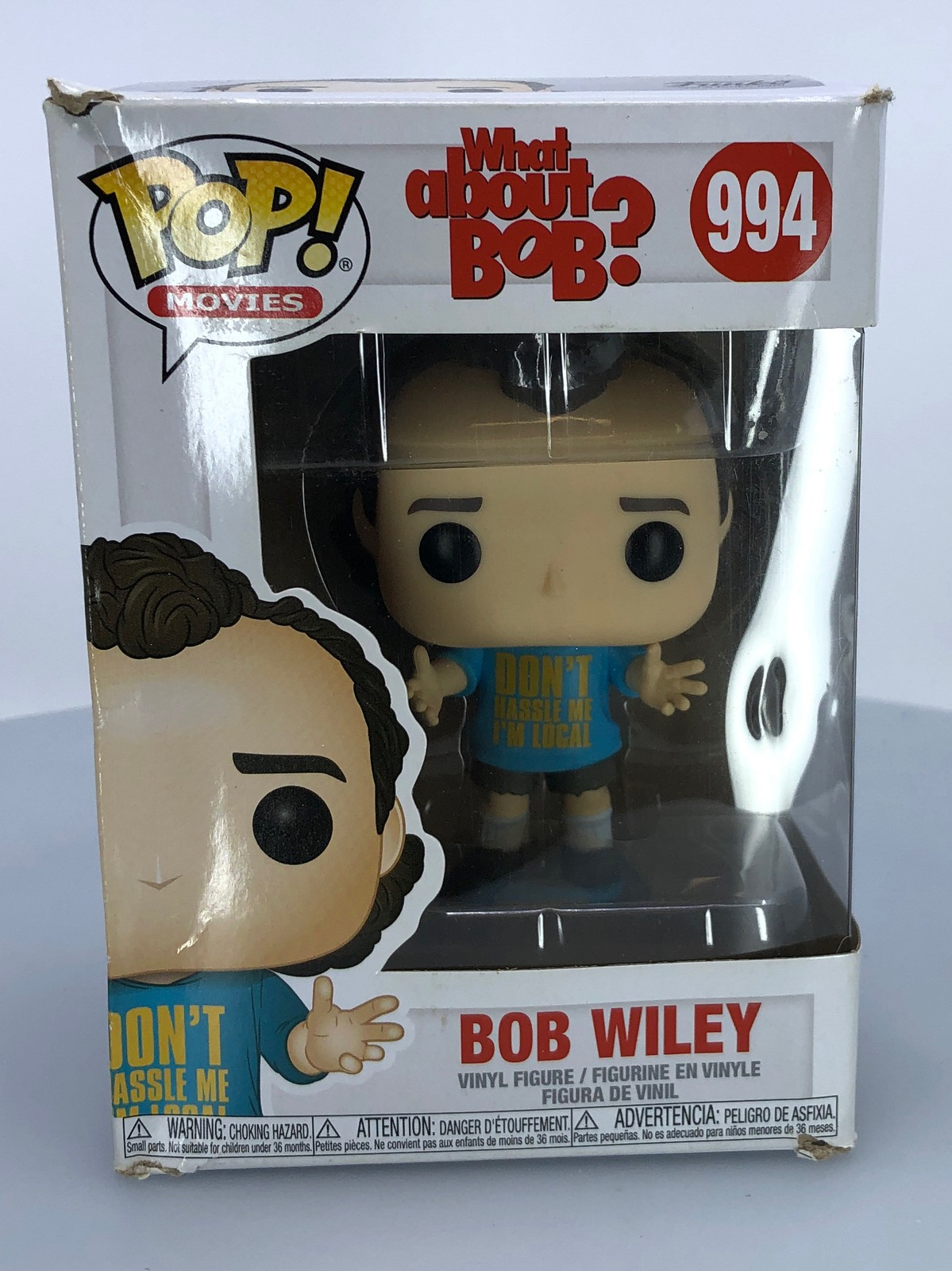 Funko Pop! Movies What About Bob Bob Wiley #994 Vinyl Figure Damaged Box