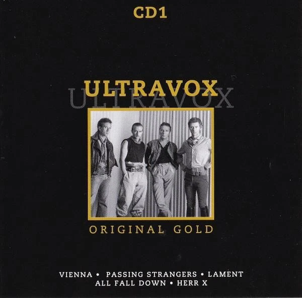 Ultravox Original Gold Doppel CD Europa Disky 1998 2 CD Set Mit Karte Äußere - Bild 3 von 4