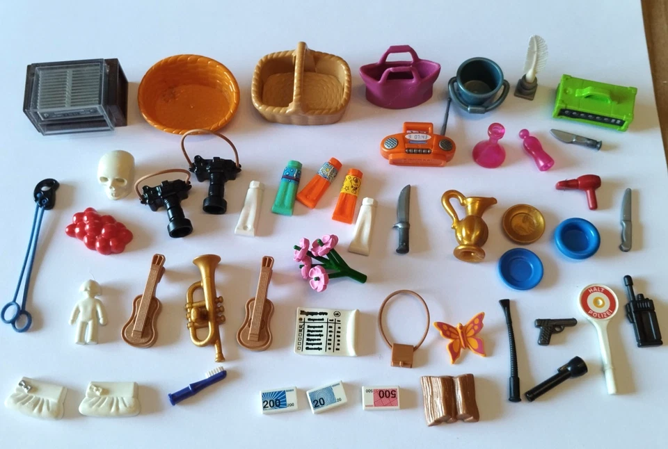 PLAYMOBIL lot accessoires divers  maison école musique billet - Photo 1/1