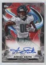 2024 Topps Inception Rookie Auto Red 17/75 Ainias Smith #RA-AS Auto 1at6