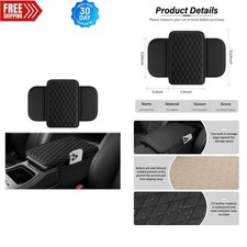 Comfortable Car Armrest Cover With Built-in Storage - Protects Console More