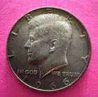 1966 Kennedy Half Dollar 40% Silver RF27