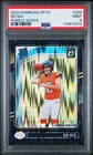 2024 PANINI DONRUSS OPTIC PURPLE SHOCK #209 BO NIX ROOKIE RC PSA 9