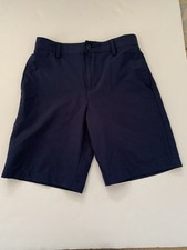 Slazenger Boys Navy Shorts Adjustable Waist EUC