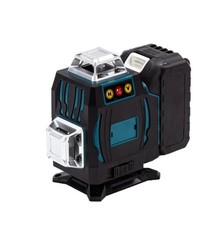 16 Lines Green Laser Level 360°     For Makita 18v