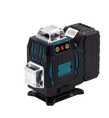 16 Lines Green Laser Level 360°     For Makita 18v