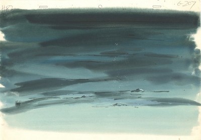 Anime/Animation Cel Production Background #3536