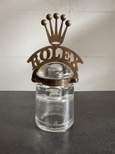 Rolex Oyster Perpetual fermacarte vintage vetro oggetto Hemingray anni 50 60