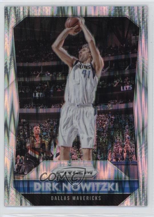 2015-16 Panini Prizm Flash Prizm Dirk Nowitzki #50 HOF 0l8d