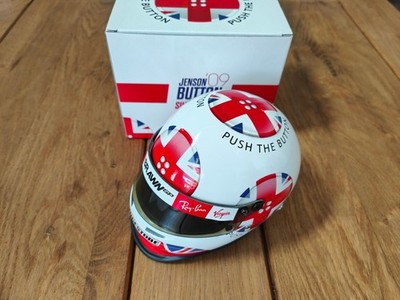 Helmet Button Brawn Silverstone 2009 F1 GP Arai 1/2 Helmet