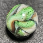 Jabo Marbles-Last Dance-Green Aventurine/White/Amber-Brown Swirl(.74") — photo 10