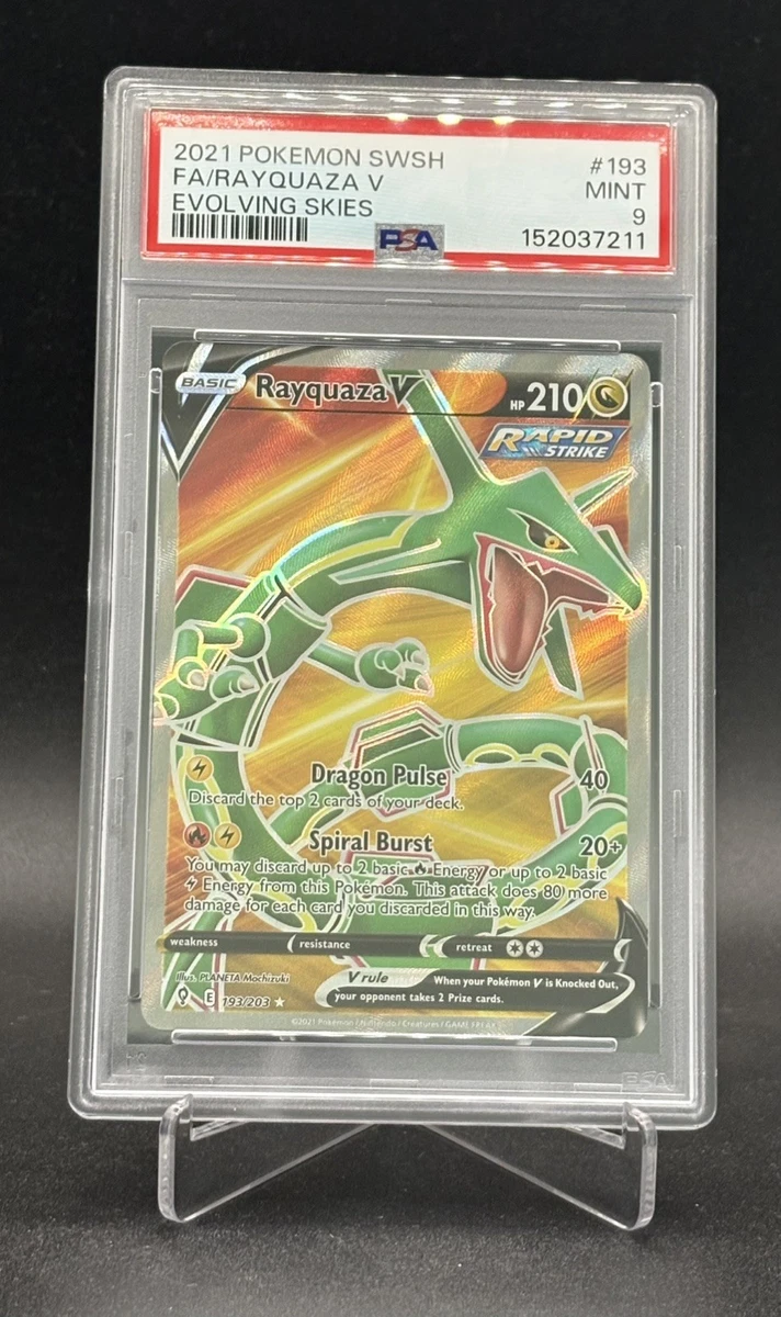 Rayquaza Pokémon TCG Professional Sports Authenticator (PSA) Grade