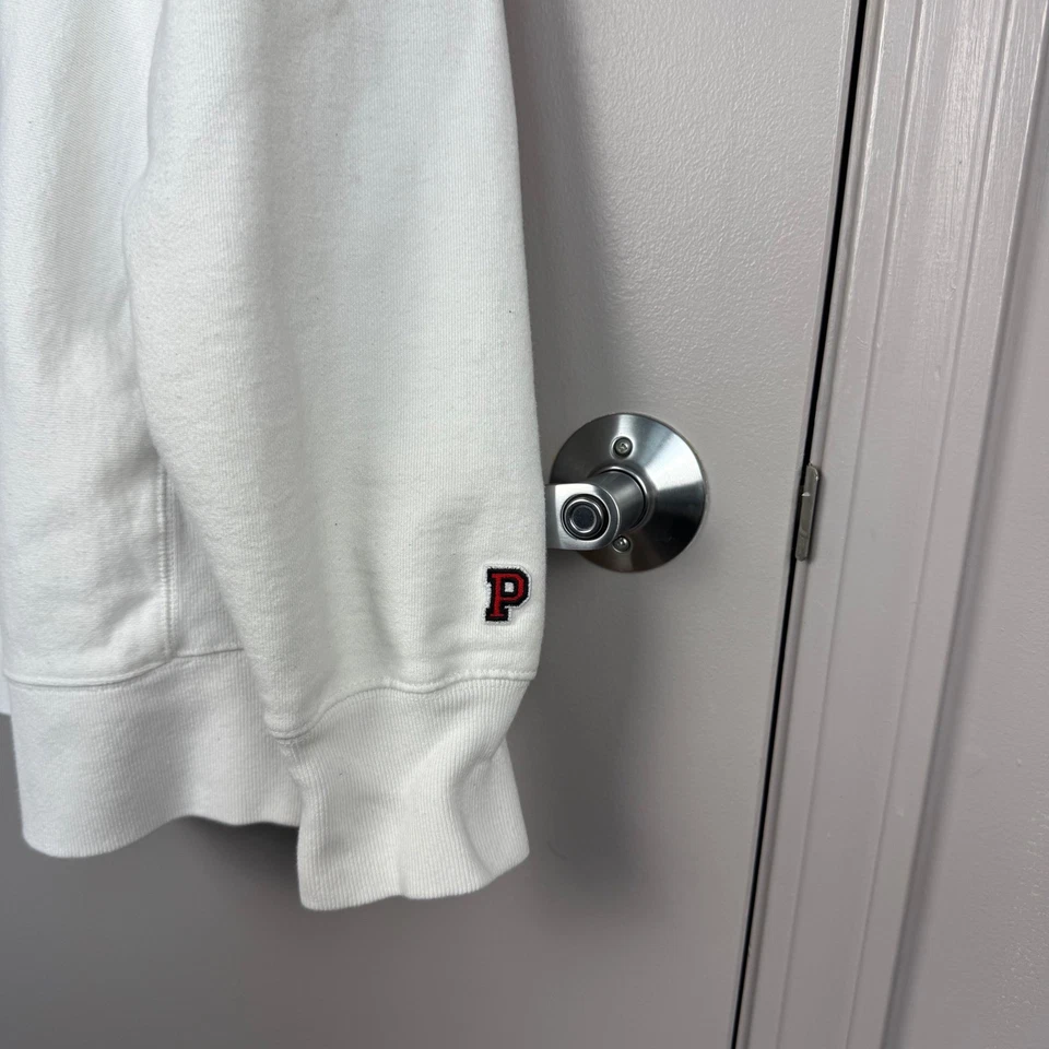 ROSA Victoria's Secret Blanco Cuello Redondo Pullover Sudadera Mujer Grande Foto 2 de 4