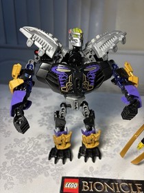 LEGO Bionicle 70789 + Ninjago 70723 Partial Build Mech Lot Incomplete