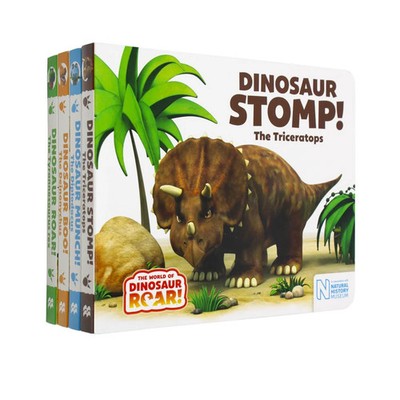 World of Dinosaur Roar! Series Jeanne Willis 4 Books Collection Set | Peter Curt