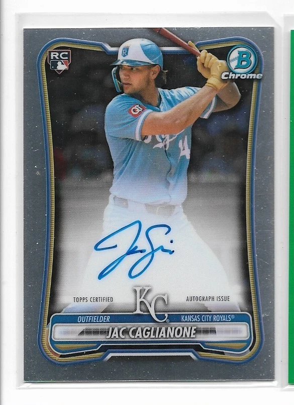 Bowman Baseball Kansas City Royals Sports Trading Cards