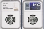 1950 Washington Quarter, NGC PF 65
