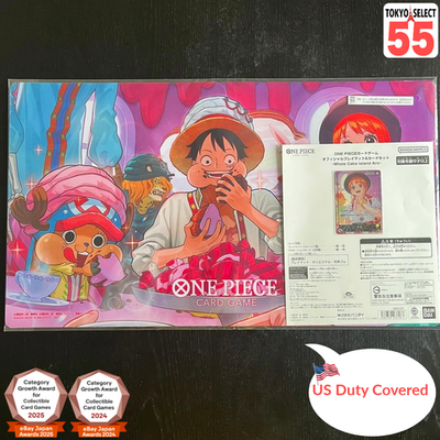 ONE PIECE Card Game Official Playmat and Card Set Whole Cake