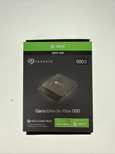 Seagate 500GB Portable Game Drive for Xbox Solid State Drive STHB500401 SeeNotes