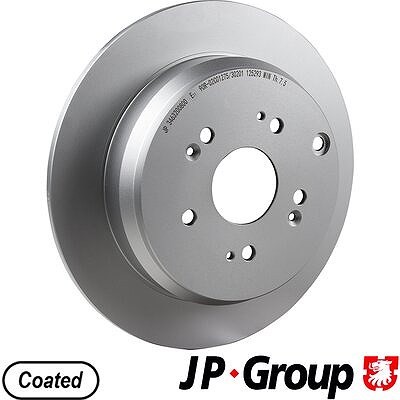 2X JP Group Bremsscheibe Hinterachse FüR Honda-image