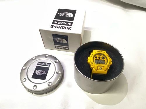 SUPREME Usatome Sup THEth NORT FACEock G SHOCK Limite Triplaorazione Collabo Modellons