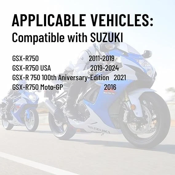 Kit Cadena y Piñón 525 Delantero 17T Trasero 45T Cadena 116 Eslabones para SUZUKI GSXR750 Foto 2 de 4