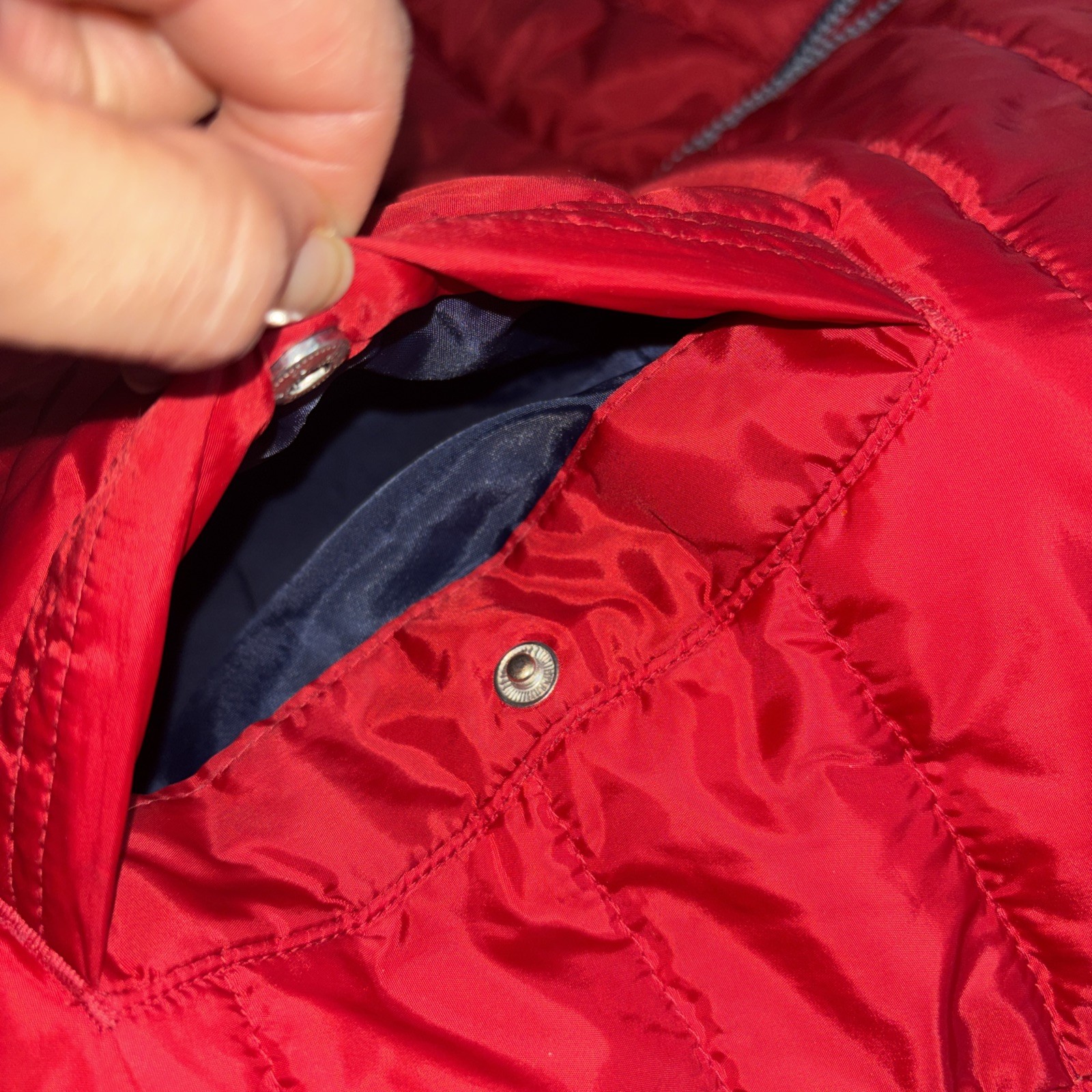 Tommy Hilfiger Puffer Jacket - Red (Boys L 14-16) Lightweight thumbnail 10