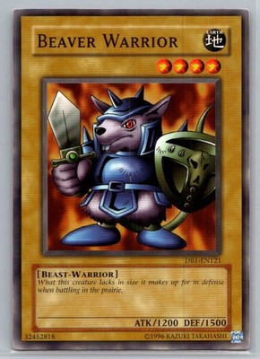 Dark Beginning 1 #DB1-EN121 Beaver Warrior - VG