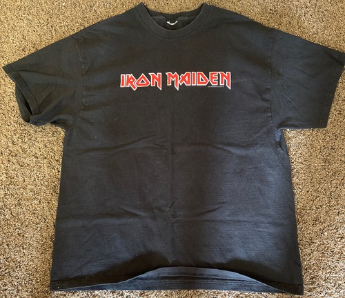 Vintage Iron Maiden 2004 T Shirt Black 
