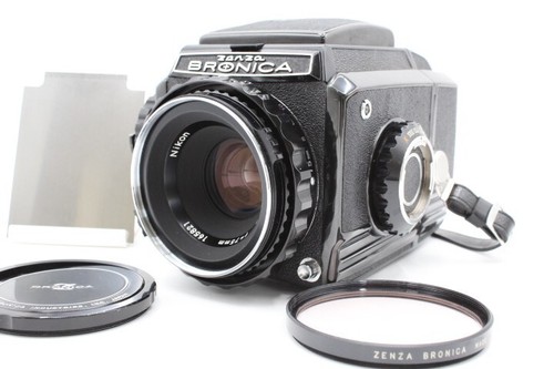 【Ecc⁺4】Zenza Bronica S2 Nero 6x6 Medio Formato dal Giappone